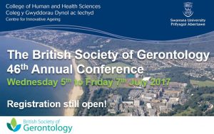 The British Society of Gerontology 46th Annual Conference @ Sketty | Wales | United Kingdom